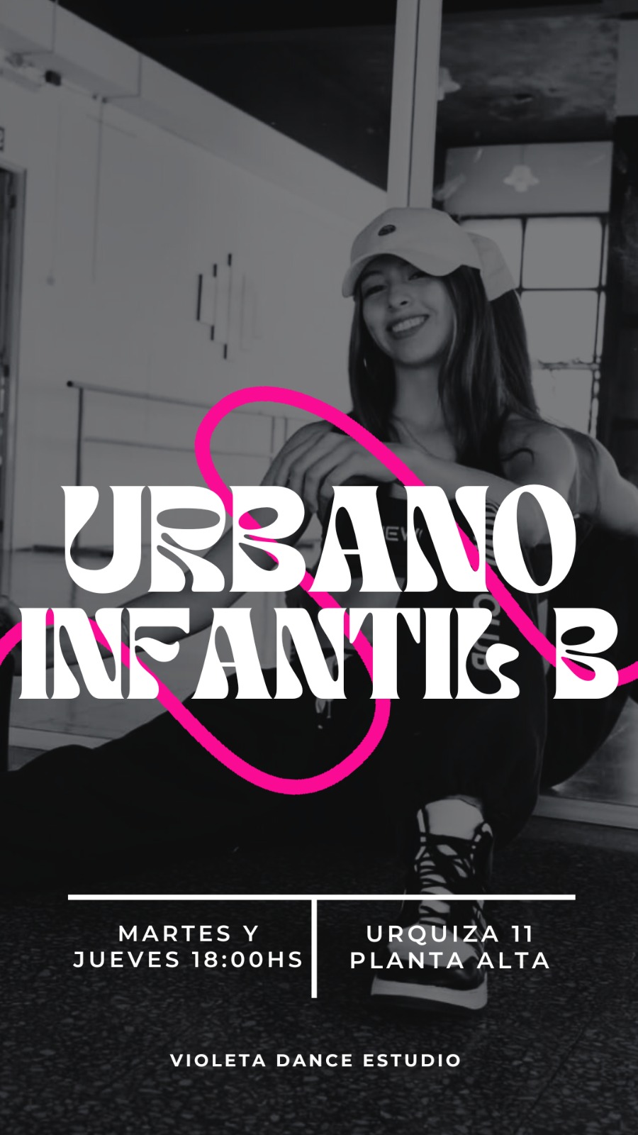 Flyer Clase Urbano Infantiles